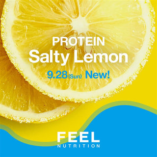 FEEL NUTRITION PROTEIN<br>ソルティレモン新発売！