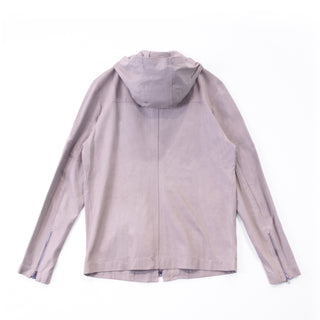 SALVATORE SANTORO Men's レザーフードブルゾン