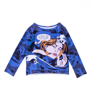 PRINTED ARTWORKS Crewneck fitted sweatshirt プルオーバー