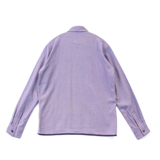 DANIEL w.FLETCHER Men's ダブルポケット千鳥シャツ