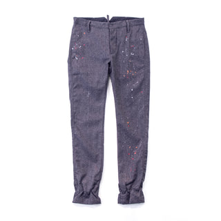 Maurizio Massimino Men's ヘリンボンパンツ