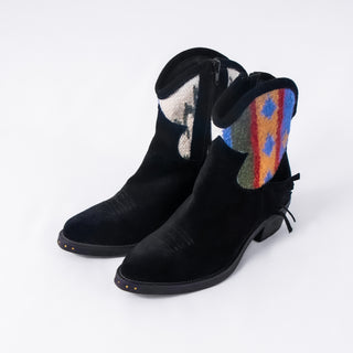 Passion Blanche Texano medio in pelle
