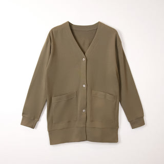 DIFFERENTLY スウェットロングカーデ