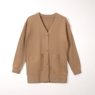 DIFFERENTLY スウェットロングカーデ