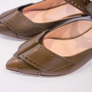 MOROBE JACLYN ストラップレザー