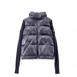 tanner + teague レザーダウンジャケット