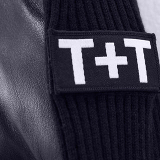 tanner + teague レザーダウンジャケット