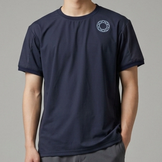 メッシュラインリブTシャツ