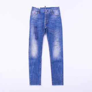 Maurizio Massimino Men's メッセージデニム