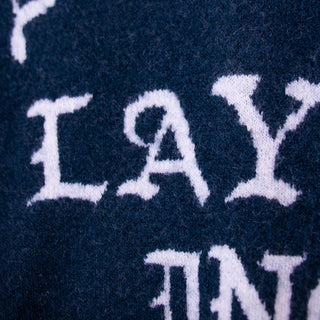 Second Layer Men's バックロゴカーディガン