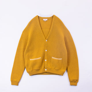 Second Layer Men's バックロゴカーディガン