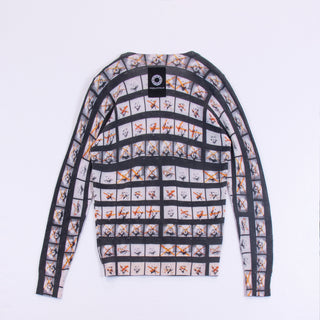 PRINTED ARTWORKS カシミヤチュニックセーター