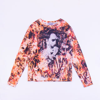 PRINTED ARTWORKS Regular fit crew neck L/Sleeves ロンT
