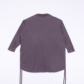 DIFFERENTLY サイドリボンシャツ