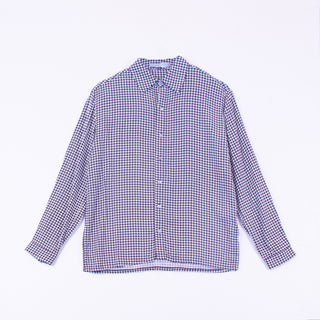 GOOD MORNING KEITH Men's 千鳥プリントブラウス