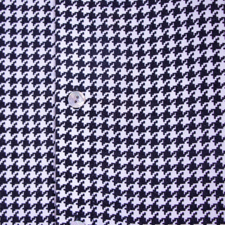 GOOD MORNING KEITH Men's 千鳥プリントブラウス