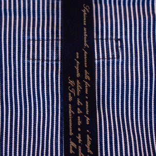 Maurizio Massimino Men's ヒッコリーデニムジャケット